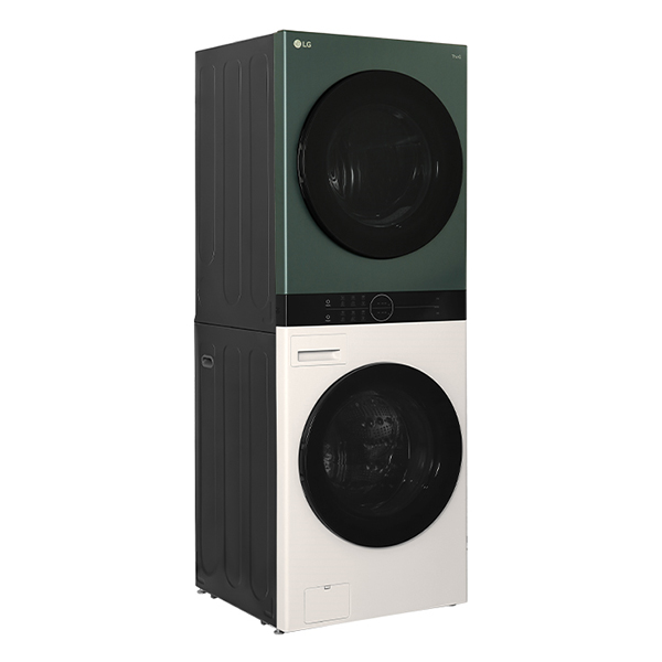 Tháp máy giặt cao cấp LG WashTower 25Kg + sấy 17Kg WT2517NHEG