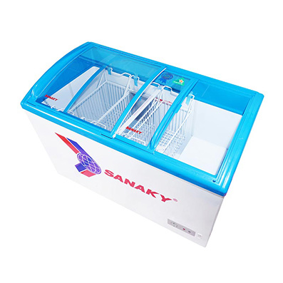 Tủ Đông Mặt Kính Cong Sanaky 480lít VH-482K