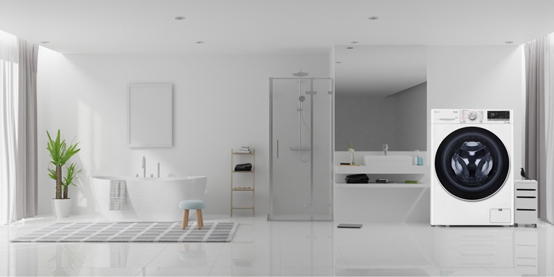 Máy giặt lồng ngang có sấy cho gia đình – Giải pháp giặt sấy nhanh, chống ẩm mốc cho trẻ sơ sinh
