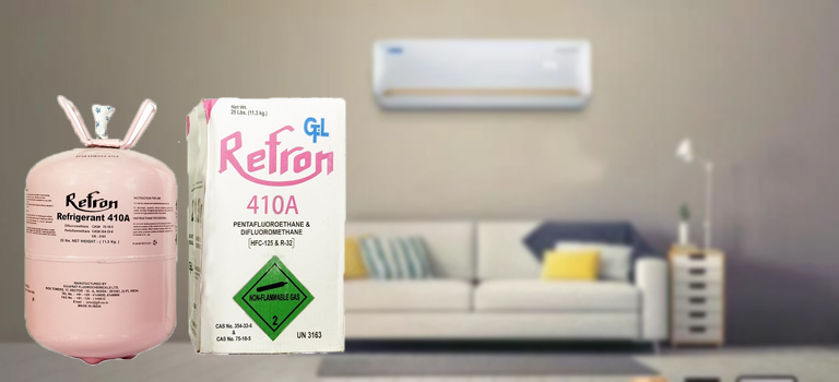máy lạnh chảy nước do hết gas