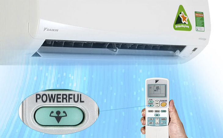 Powerful Mode của máy lạnh Panasonic