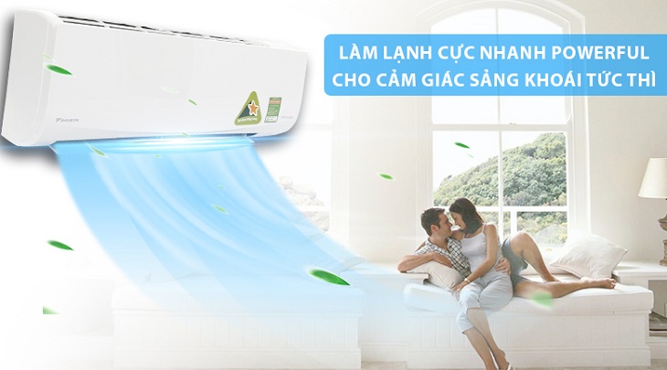 Powerful Mode của máy lạnh Panasonic
