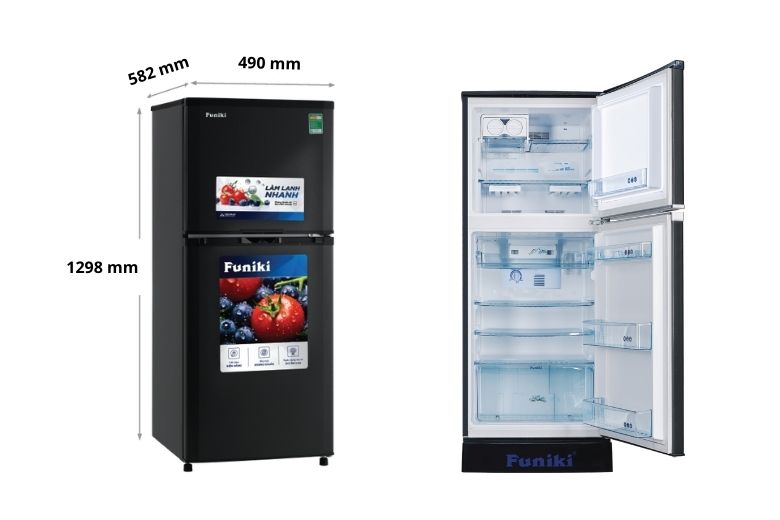 TỦ LẠNH FUNIKI FR-126ISU – SỰ LỰA CHỌN NHỎ GỌN, TIẾT KIỆM CHO MỌI GIA ĐÌNH