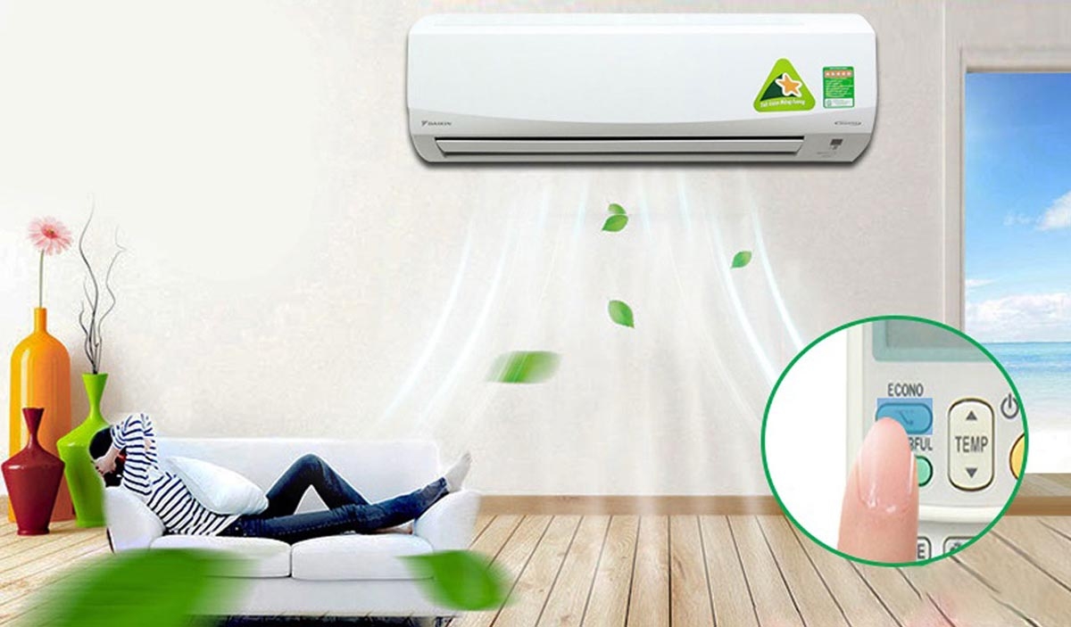 Chế độ Eco đem lại không gian cho gia đình bạn