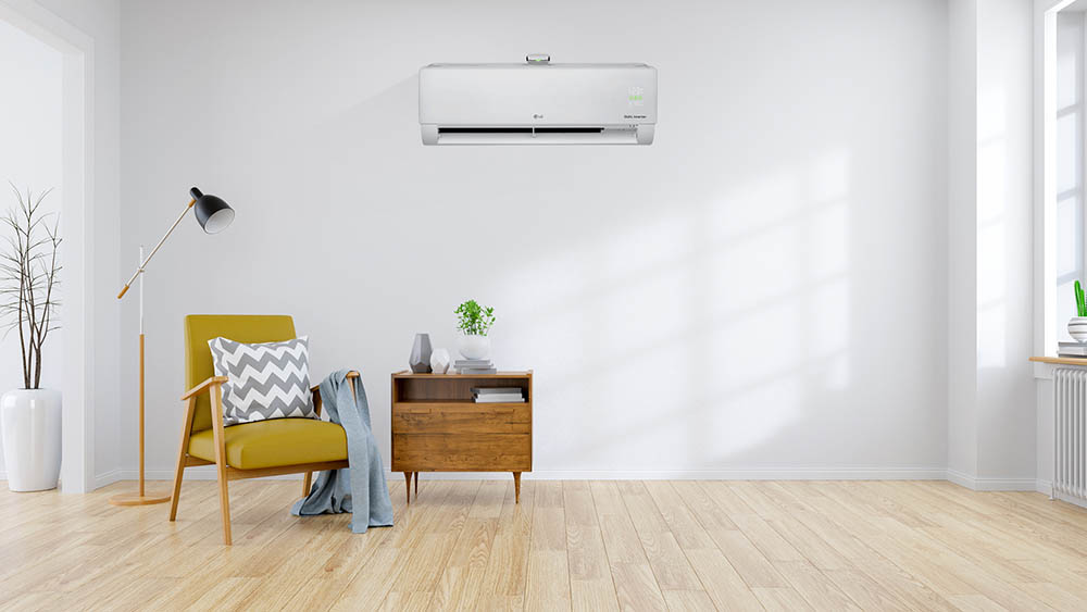 vị trí lắp đặt trong phòng máy lạnh