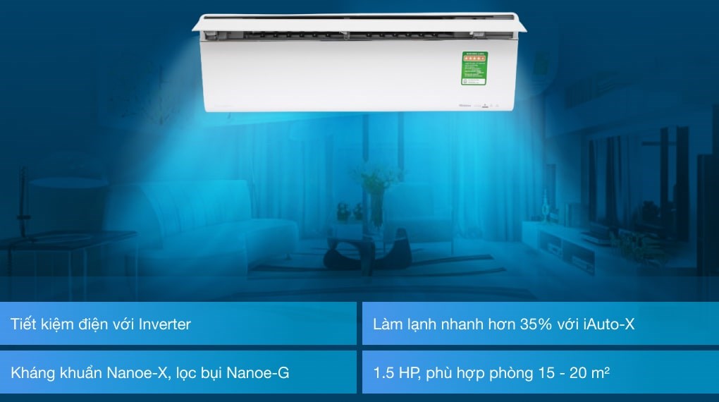 Máy lạnh Panasonic Inverter 1 HP CU/CS-PU9AKH-8