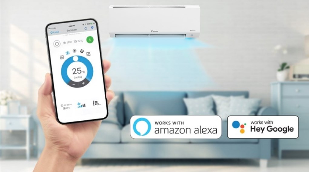 Máy lạnh Daikin Inverter 1.5 HP ATKB35YVMV - Tiết kiệm điện