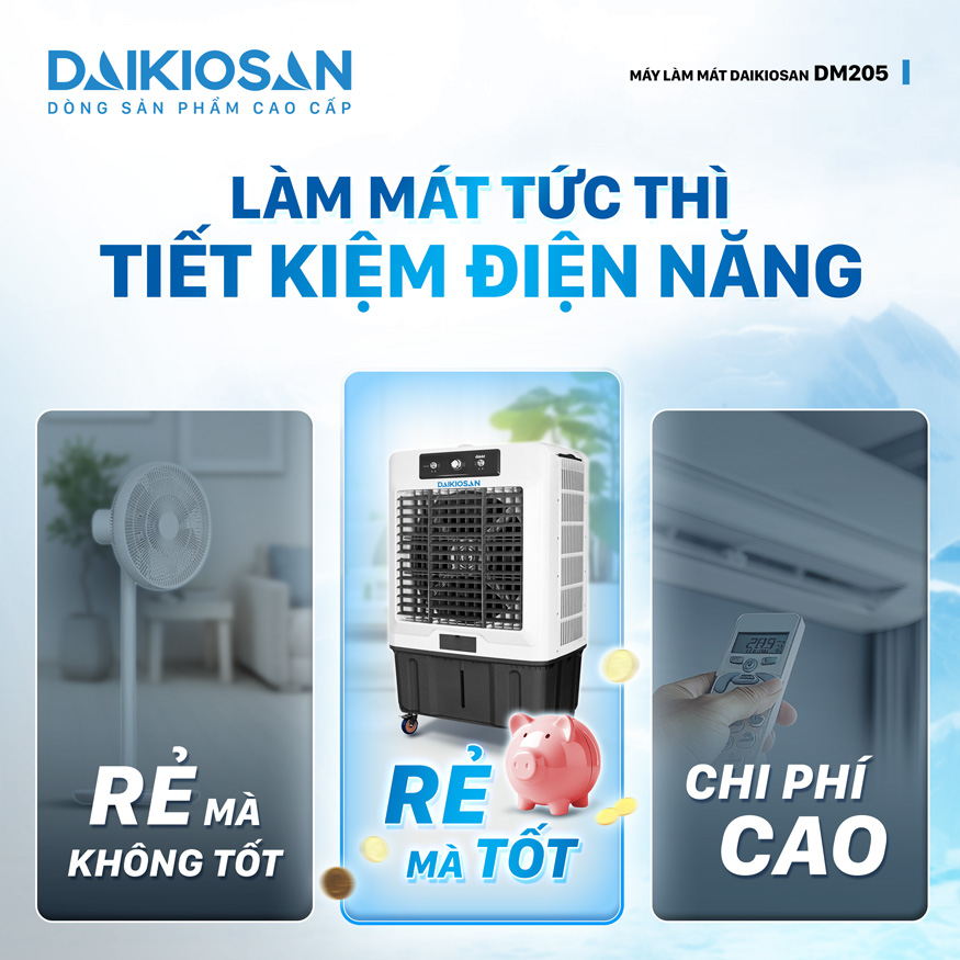 Quạt Điều Hòa Daikiosan DM205