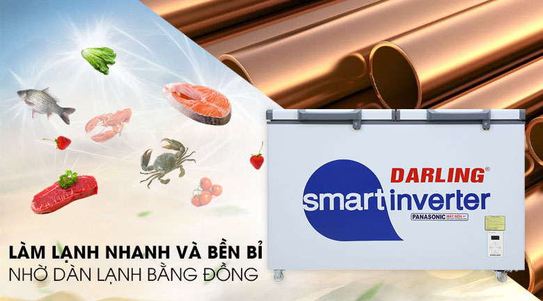 Tủ đông Darling DMF-1079ASI 1050 lít inverter 1 ngăn