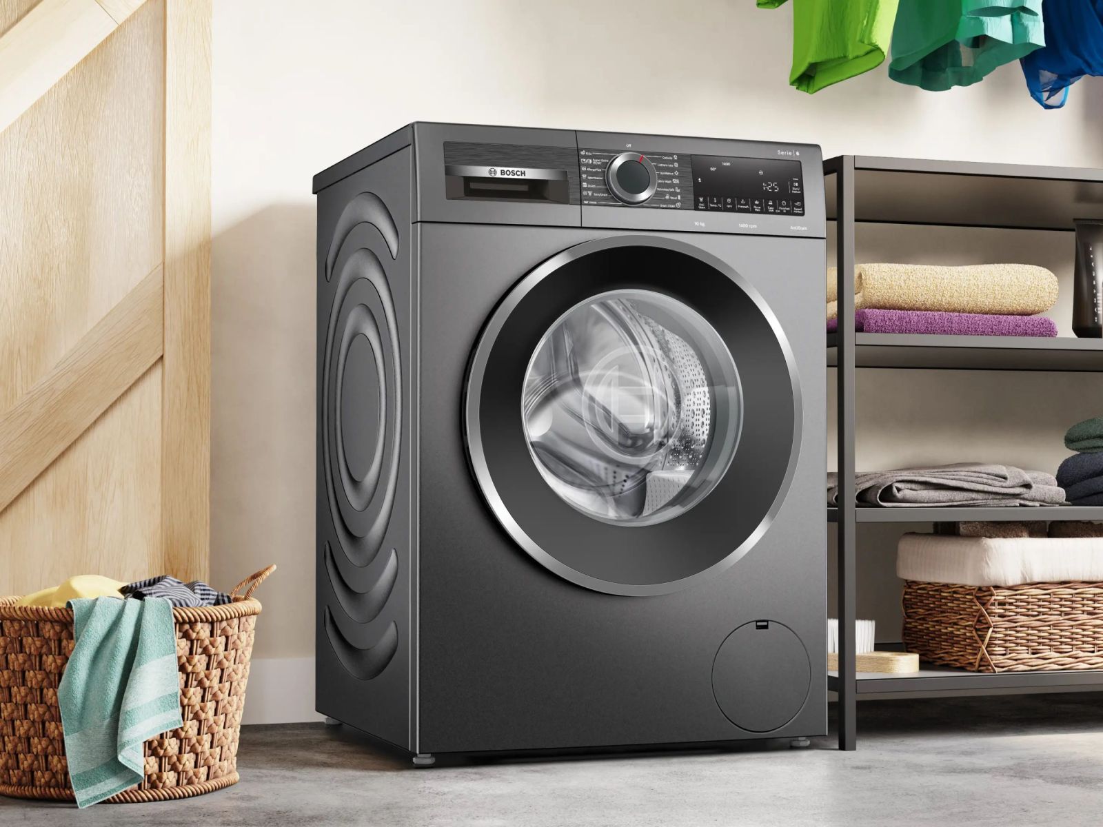 Máy giặt lồng ngang Bosch 10kg WGG25401SG Series 6