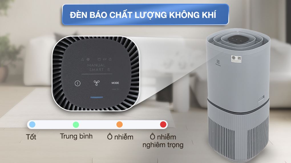 Máy lọc không khí Electrolux EP53-46UGA 40W 