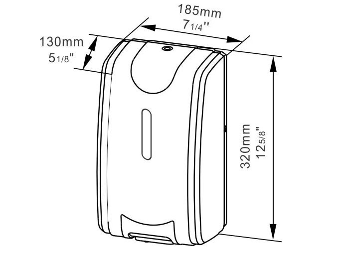 Hộp đựng cồn cảm ứng Xinda XDQ210