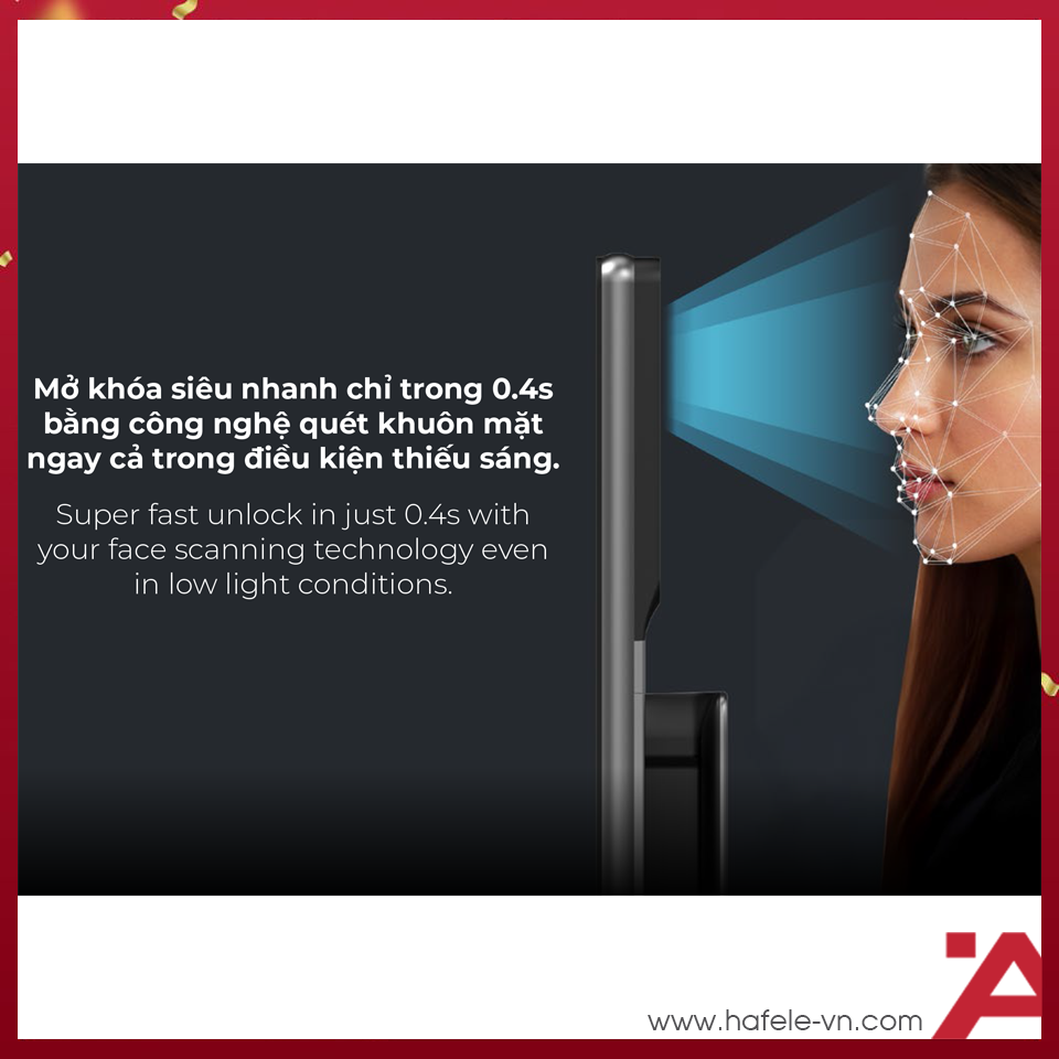 Khóa Điện Tử Horizon Hafele PP2501W 499.21.224