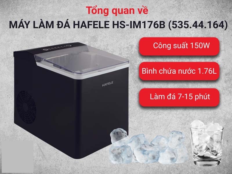 Máy làm đá Hafele HS-IM176B