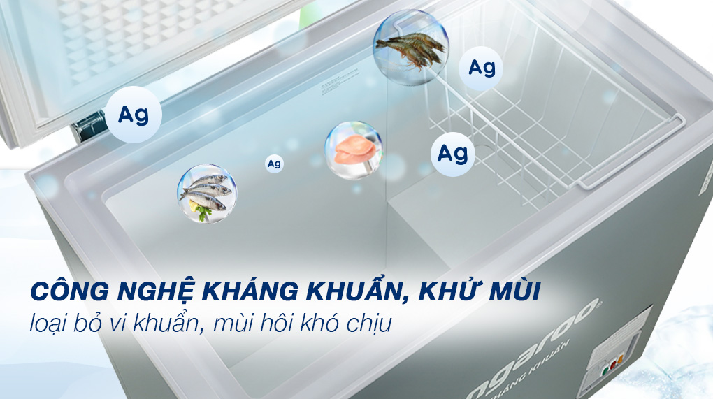 Tủ đông Kangaroo 140 lít KGFZ200NG1 