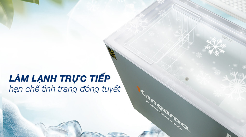 Tủ đông Kangaroo 140 lít KGFZ200NG1 