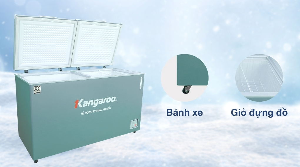 Tủ đông Kangaroo 415 lít KG415G2D 