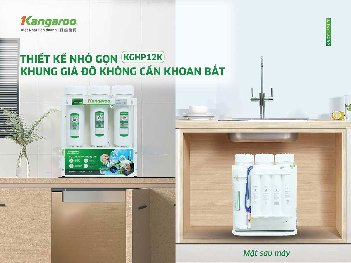Máy lọc nước Kangaroo Hydrogen KGHP12K