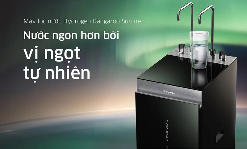 Máy lọc nước nóng lạnh Kangaroo KG12A8
