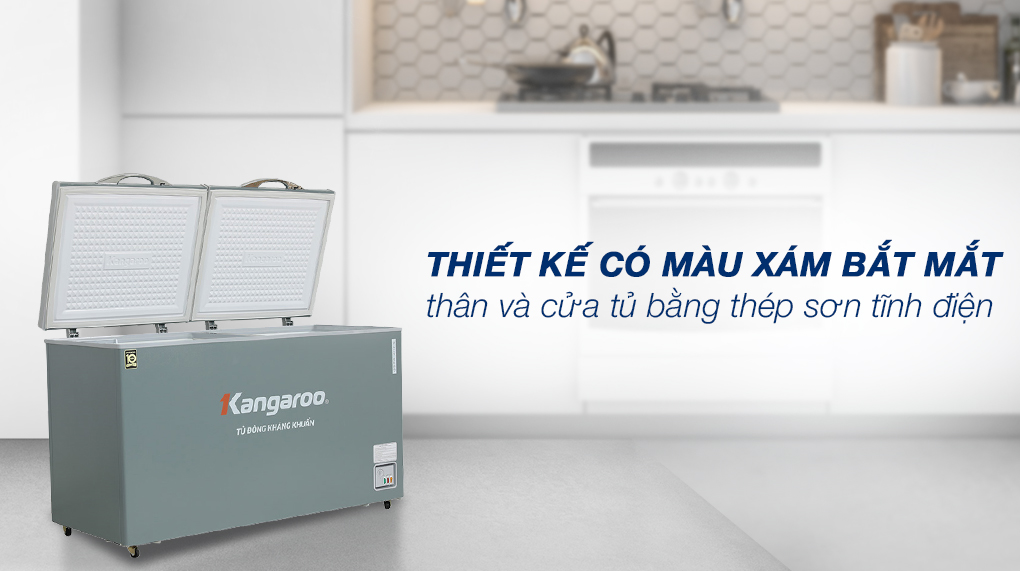 Tủ đông Kangaroo Inverter 430 lít KGFZ490IG1 