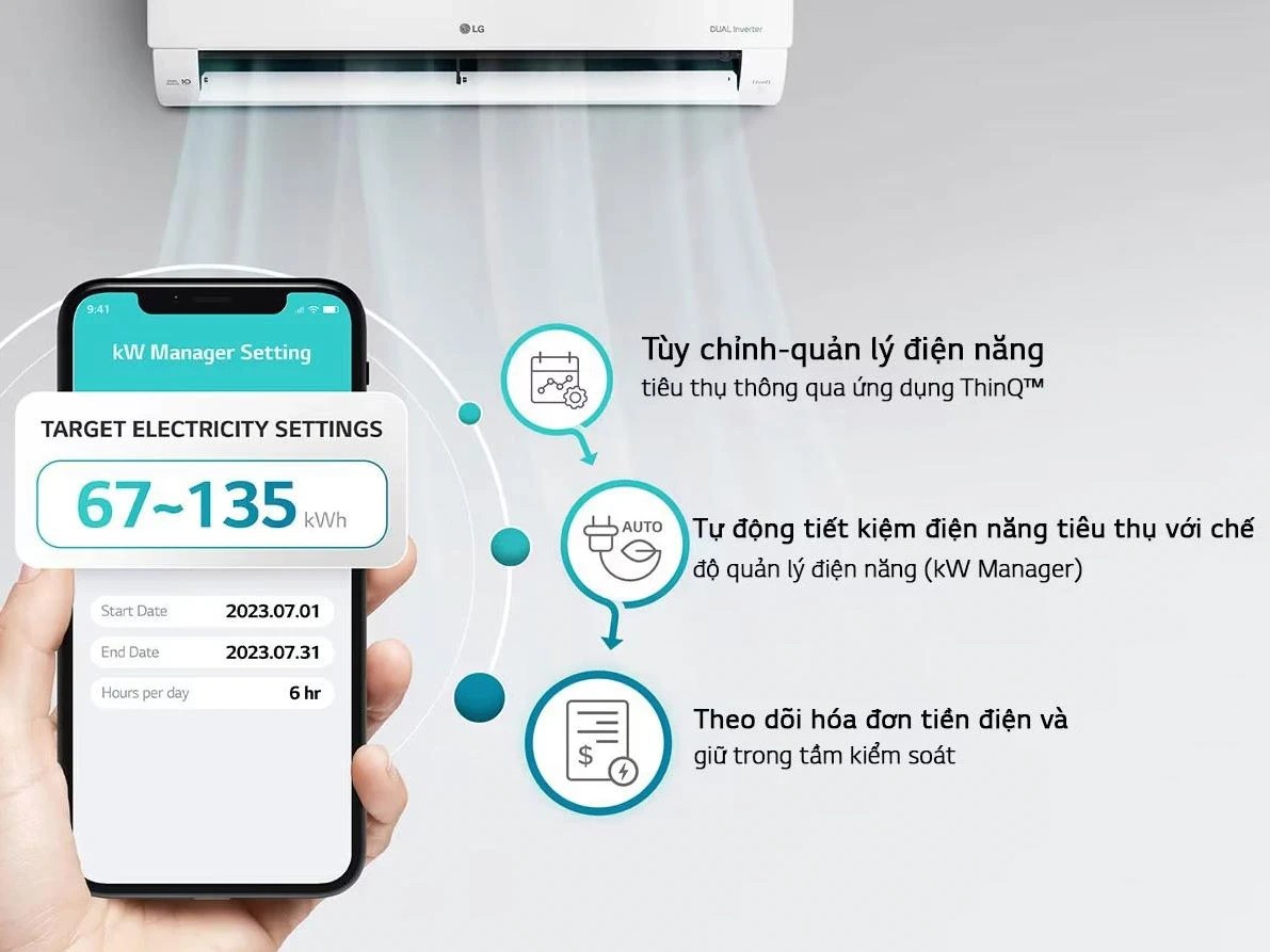 Máy lạnh LG Inverter 1HP IEC09G2 