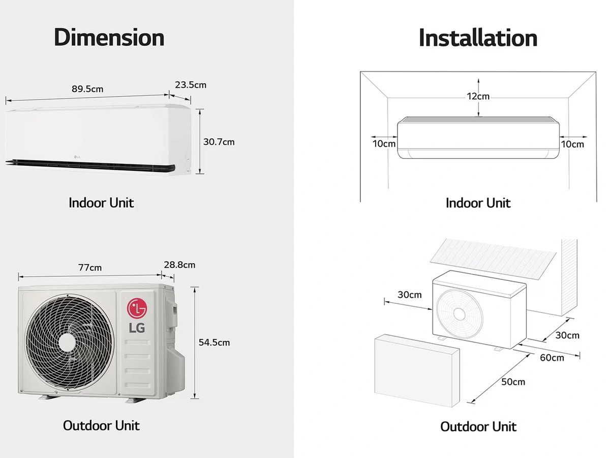 Máy lạnh LG Inverter 1.5HP IDC12M1