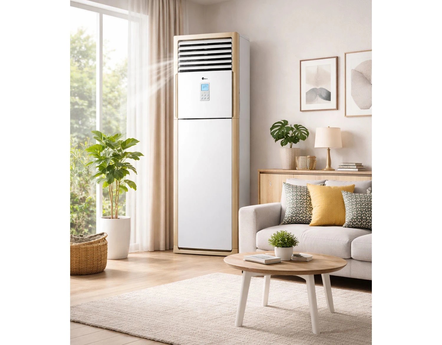 Điều hoà cây Midea 1 chiều 24.000BTU MFPA-24CRN1