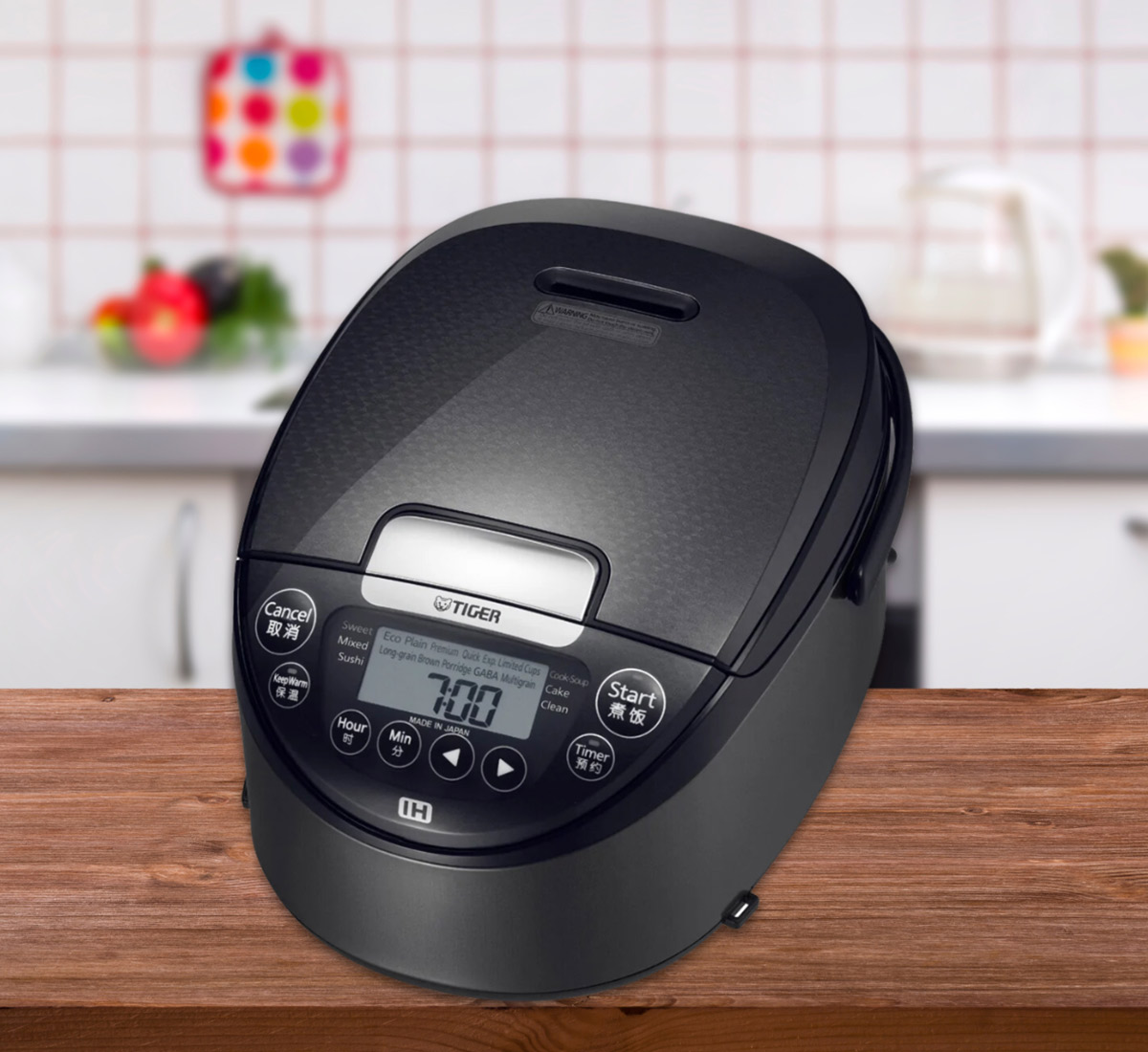 Nồi cơm điện cao tần Tiger JPW-G10W - 1 lít
