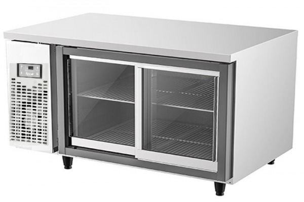 Bàn mát inox cửa kính cao cấp Happys HWA-1500TRG