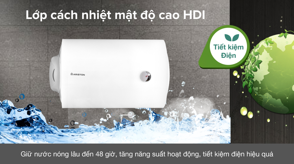  Bình nóng lạnh gián tiếp Ariston PRO R 40 SH 2.5 FE 
