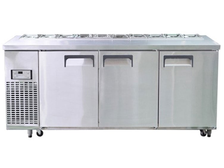 Bàn mát Salad 3 cánh Happys HWI-1800S-F 1,8m (có quạt)