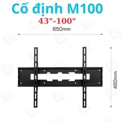 KHUNG MÂM ÁP TƯỜNG - (TỪ 43''-100'') M100