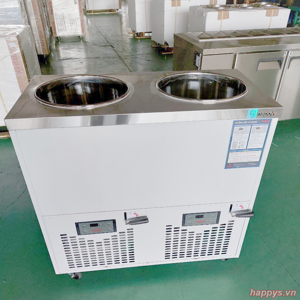 Tủ giữ lạnh Soup 2 hộc Happys HWA-36LX2SR