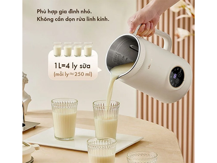 Máy Làm Sữa Hạt Bear DJJ-D06W5 1L