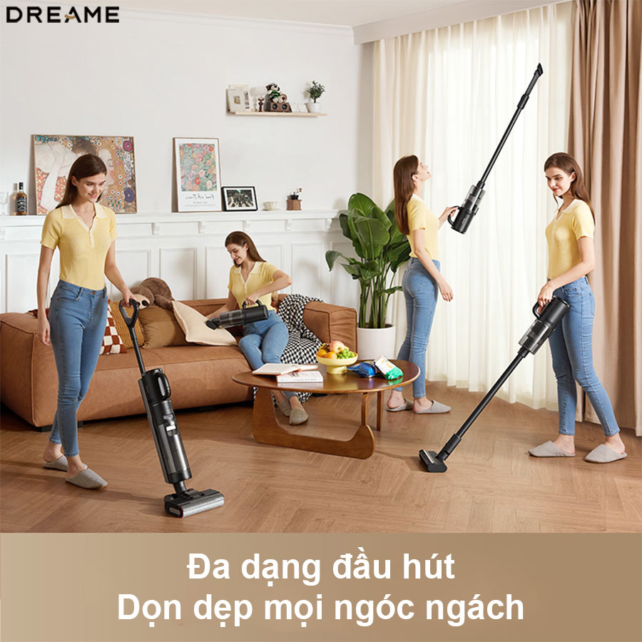 Máy hút bụi lau nhà Dreame H12 Dual