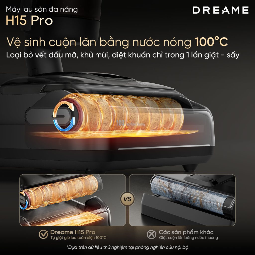 Máy hút bụi lau sàn Dreame H15 Pro