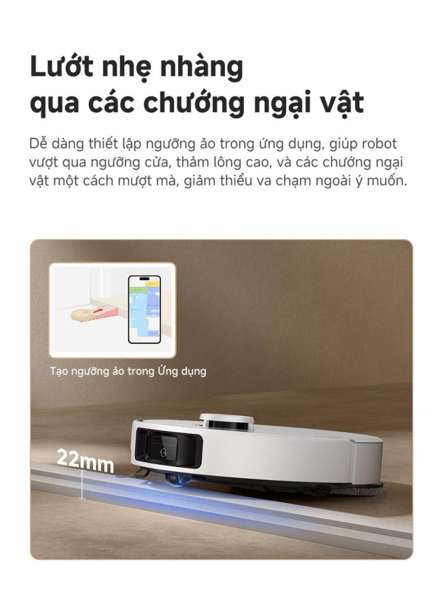 Robot hút bụi Mova P50 Ultra