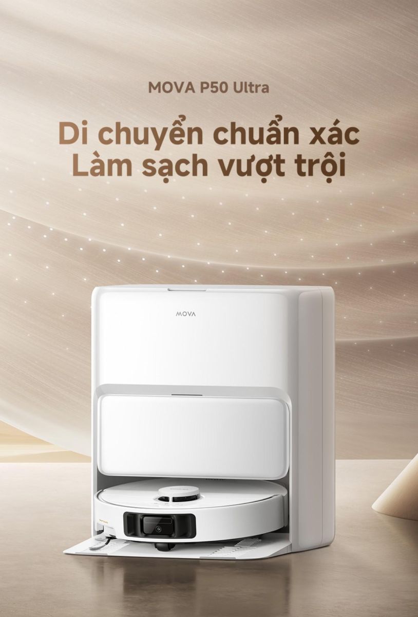Robot hút bụi Mova P50 Ultra