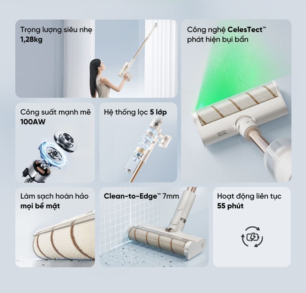 Máy hút bụi cầm tay không dây Dreame V11 Pro