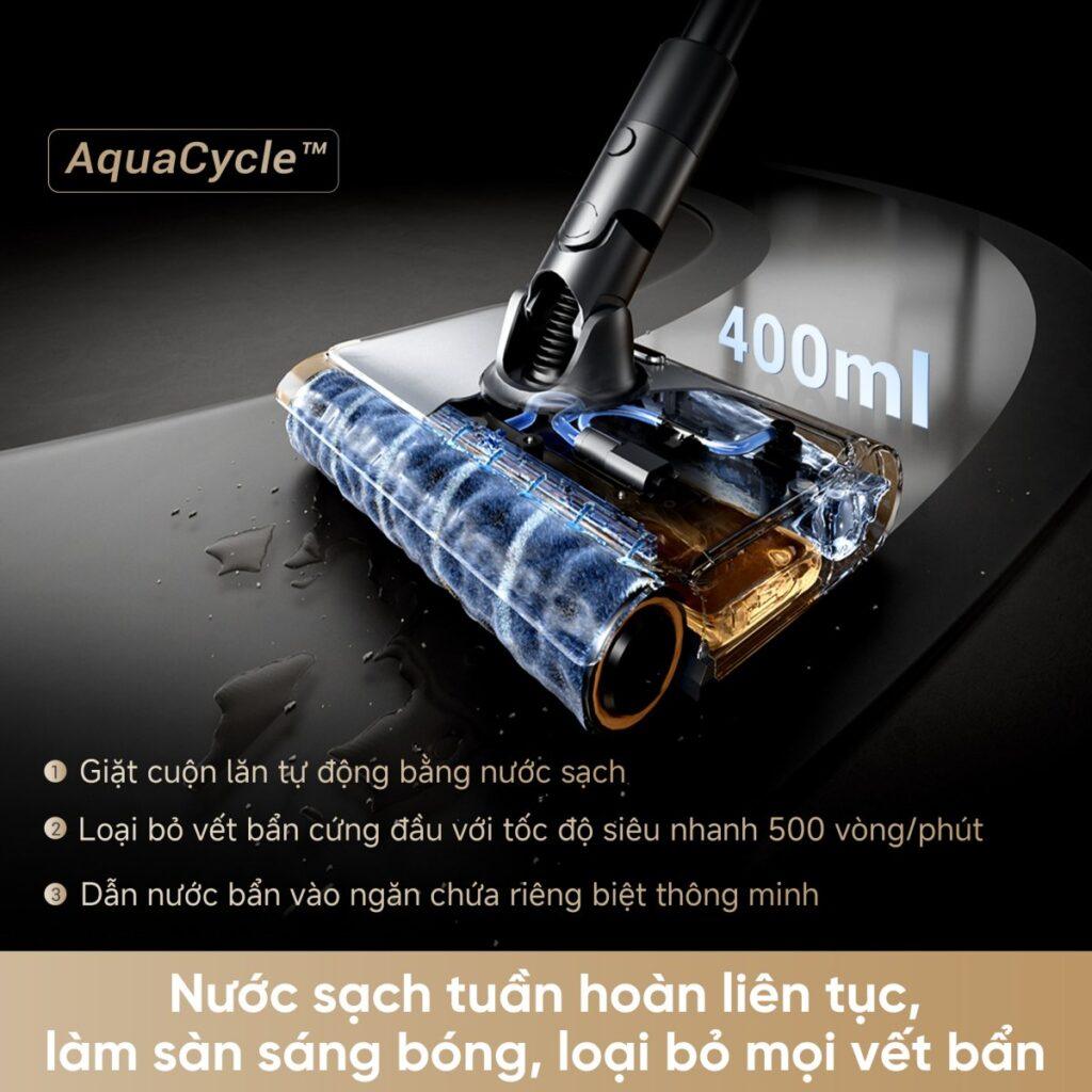 Máy hút bụi không dây Dreame V18S Aqua