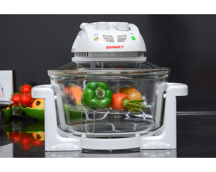 Lò nướng thủy tinh Sanaky 15 Lít VH-158T