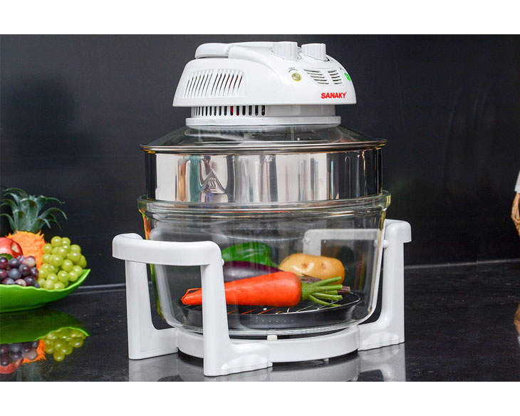 Lò nướng thủy tinh Sanaky 15 Lít VH-158T