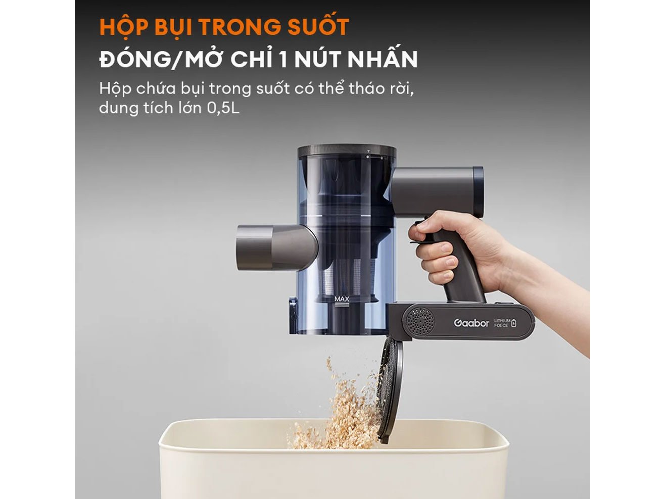 Máy hút bụi Gaabor VCL10E-BK01A