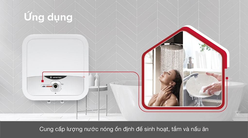 Máy nước nóng gián tiếp Ariston 15 lít 2500W AN2 15 RS 2.5 FE 