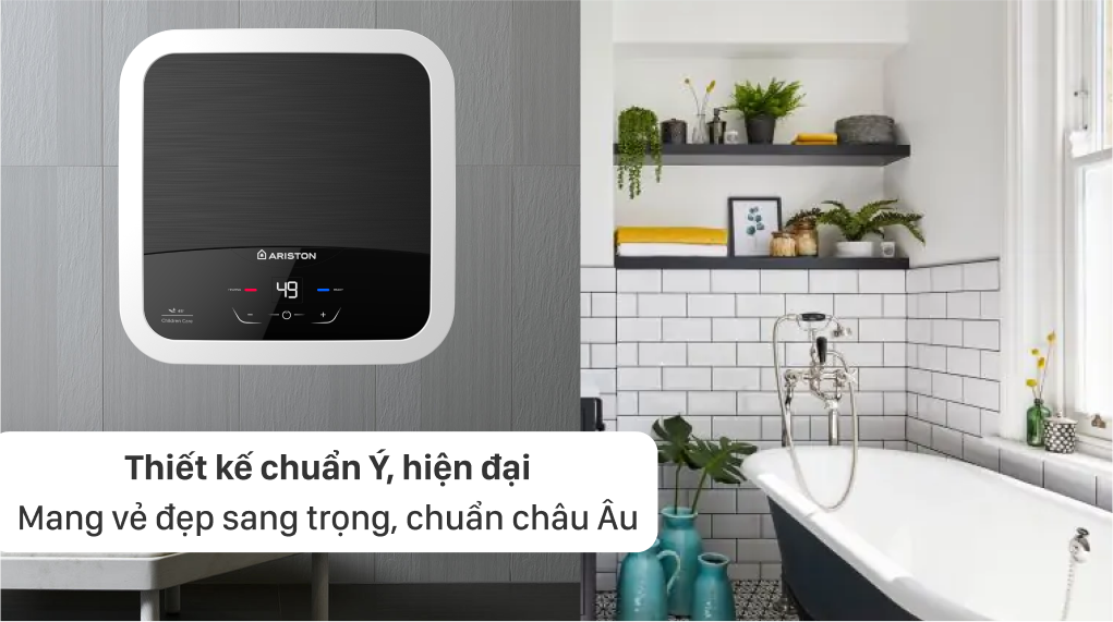 Máy nước nóng gián tiếp Ariston 15 lít AN2 15 LUX-D AG+ 