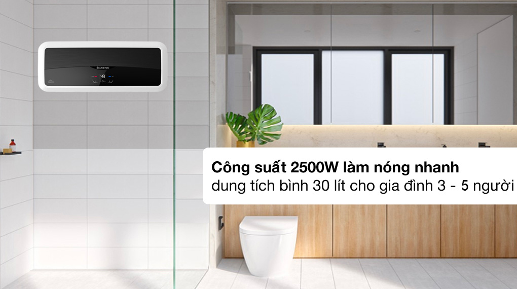 Máy nước nóng gián tiếp Ariston 30 lít SL2 30 LUX-D AG+
