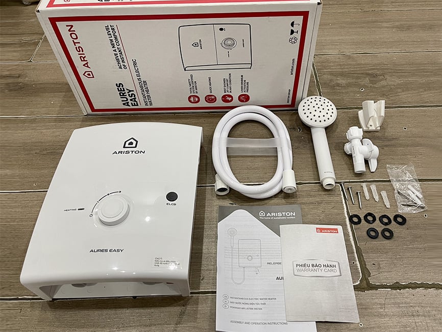 Máy nước nóng trực tiếp Ariston Aures Easy 3.5