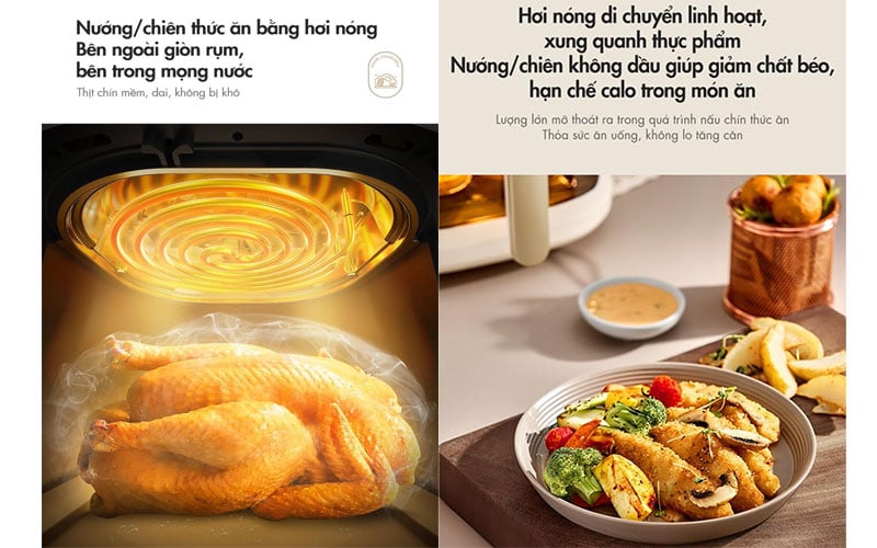 Nồi chiên không dầu Bear QZG-F15E3