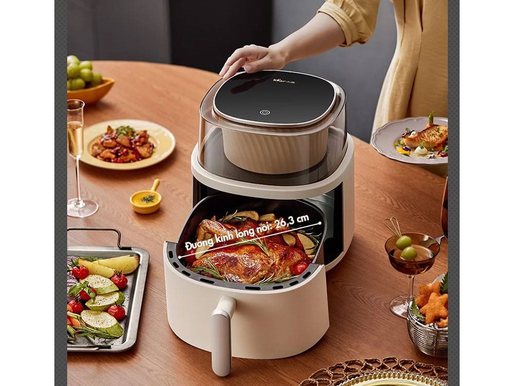 Nồi chiên không dầu Bear QZG-F15G1 (6 lít)