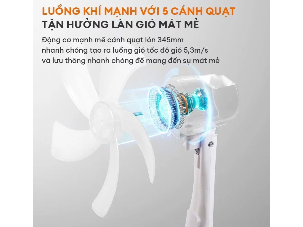 Quạt đứng Gaabor FM430M-WH05A